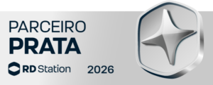 Selo de parceria RD Station Prata 2026